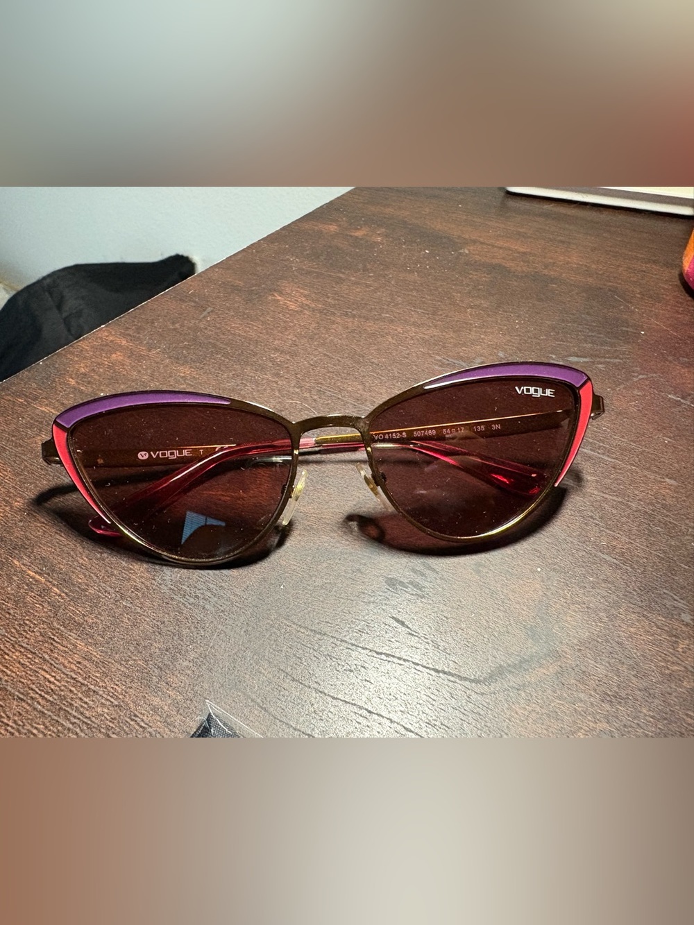 Vogue Sunglasses and Case